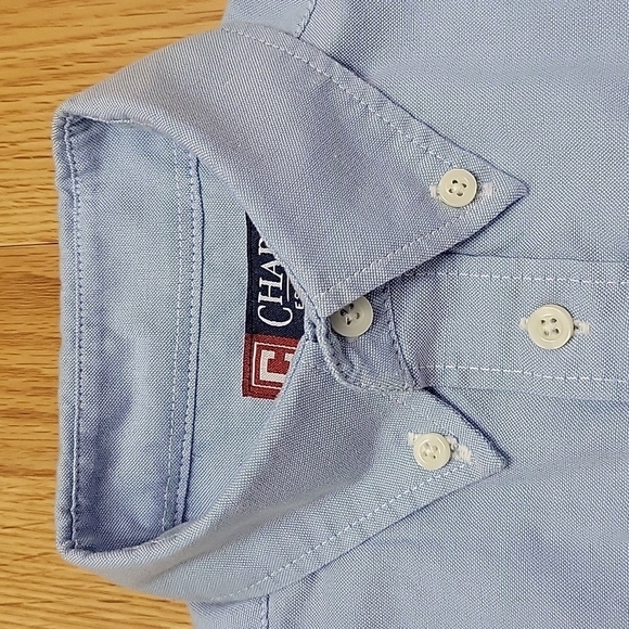 Champs boys size 8 blue button down shirt never worn - Picture 4 of 8